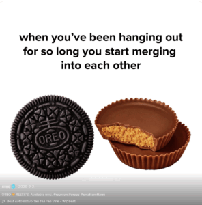 reese oreo post merging with your best friend