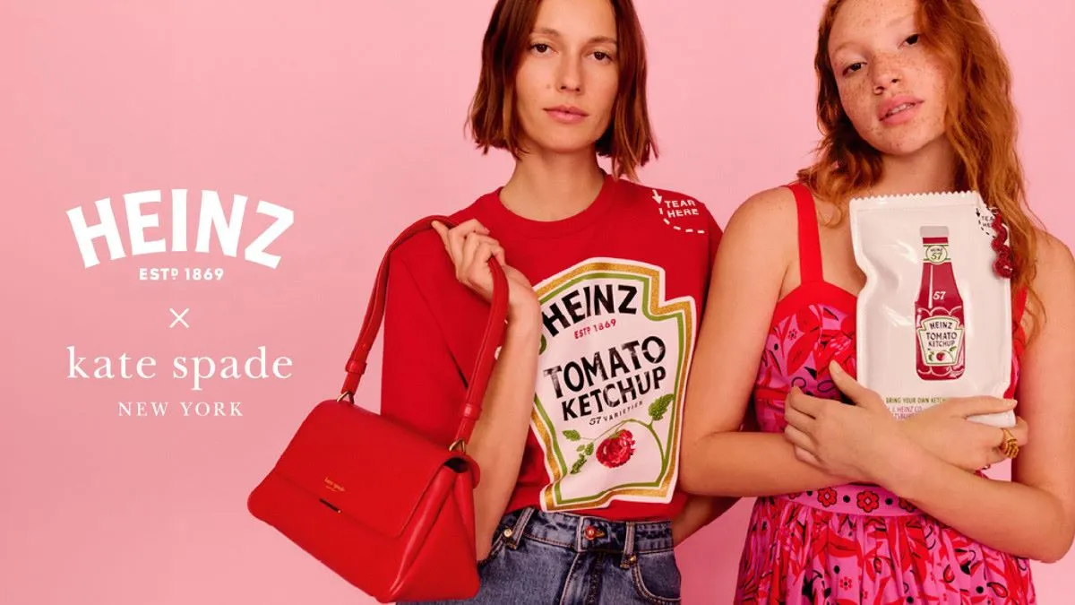 heinz x kate spade brand collaboration